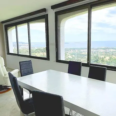 Vue Exceptionnelle Au Grand Duc - Calme - Clim - Garage Apartment Mandelieu-la-Napoule